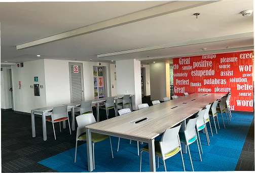 city u salas de estudio